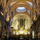 The Basilica Interior - Montserrat, Spain