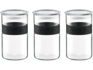 Bodum Presso 3-Piece Storage Jar Set - Bistro Set Cheap