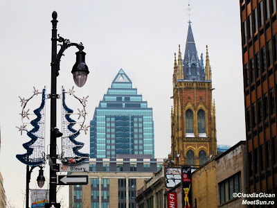 Montreal. Downtown. St. Catherine Montreal. Downtown. St. Catherine