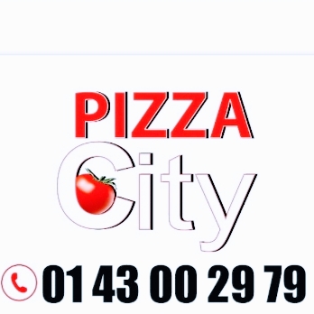 Pizza city logo