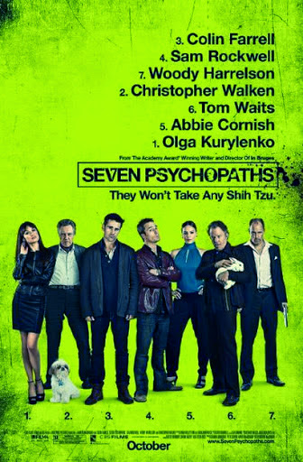 seven psychopaths movie poster