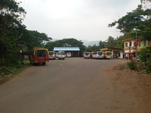KSRTC Bus Stand, Mannarkkad Chinnathadagom Road, Nellippuzha, Mannarkkad, Kerala 678582, India, Transport_Infrastructure, state KL