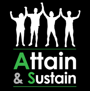 Attain & Sustain Gym & Studio logo