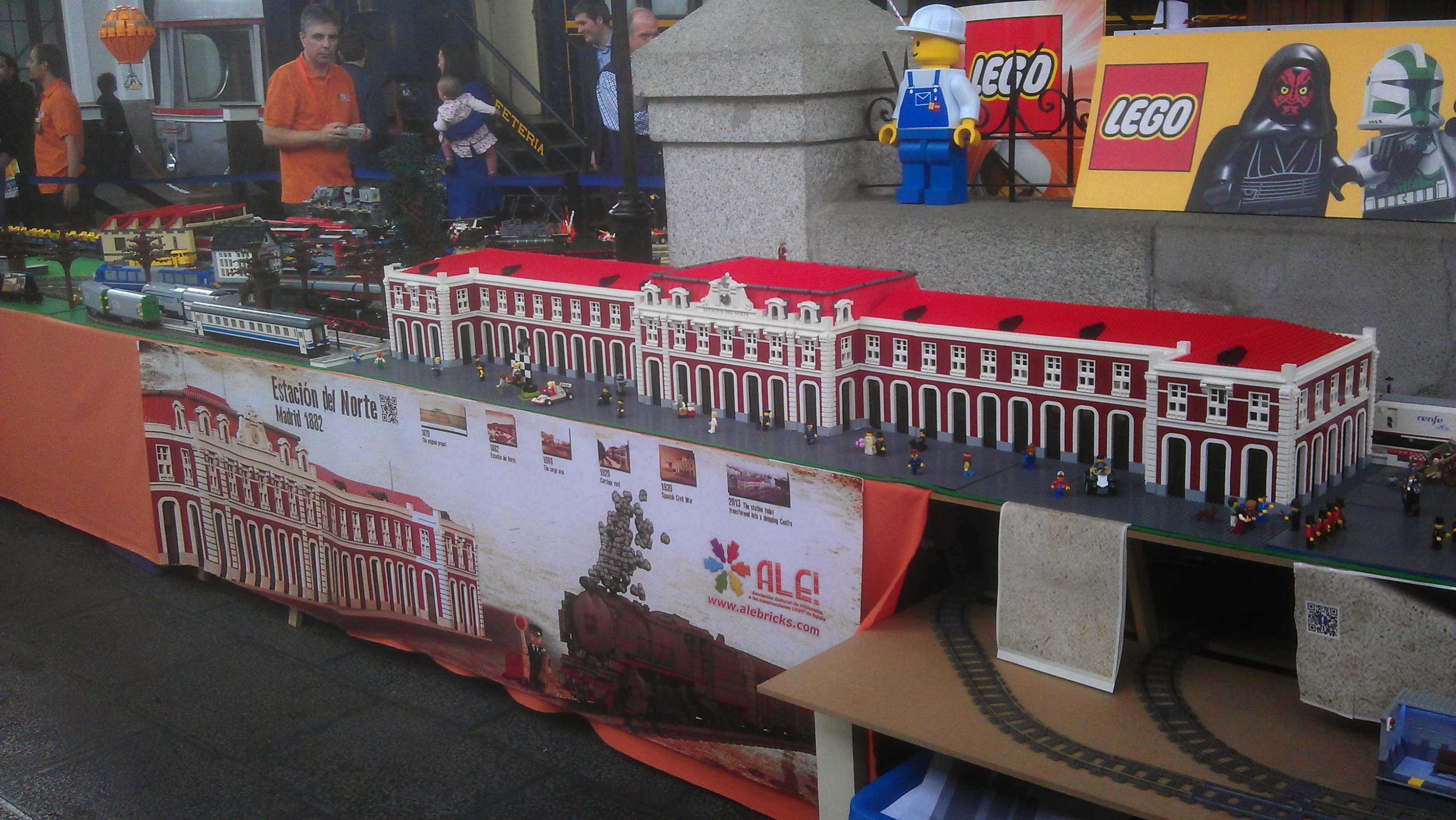 TRENBrick  I encuentro ferroviario de aficionados de LEGO IMAG0463