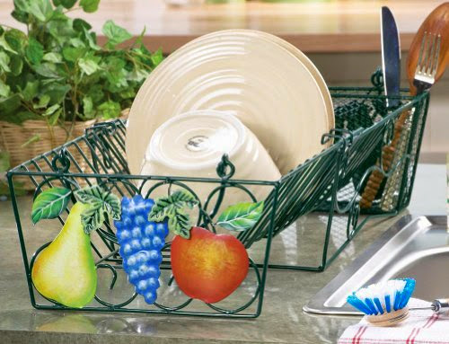  Fruit And Scrollwork Fruit Drying Dish Rack By Collections Etc