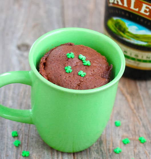 photo of a Chocolate Baileys Mug Cake