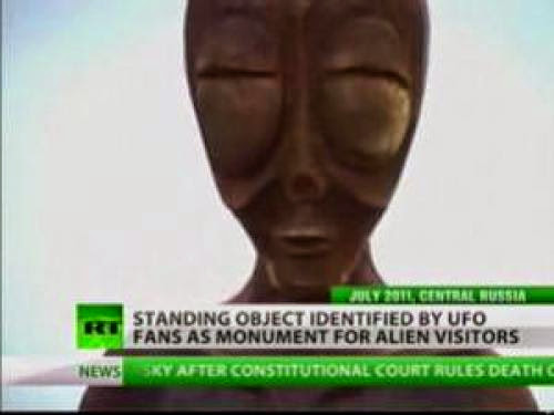 Alien Statue Unveiled In Russias Ufo Hotspot