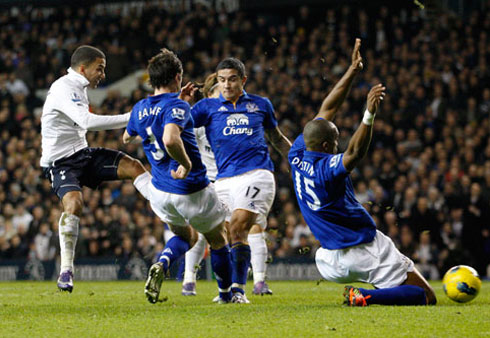 Aaron Lennon, Tottenham HotSpur - Everton