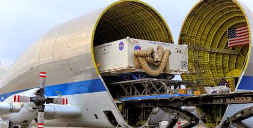 Heat Shield For Orion Spacecraft Arrives At Kennedy Space Center