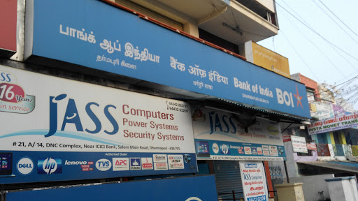 Jass Computers, # 21A/14,Dnc Complex,, Near Icici Bank,Salem Main Road,, Dharmapuri, Tamil Nadu 636701, India, Used_Store, state TN