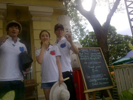 ภาพจาก Running Man ณ BKK เผยออกมาแล้ว