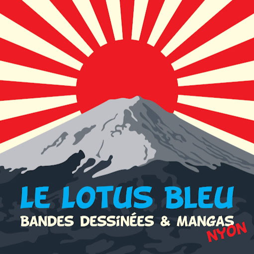 Le lotus bleu logo