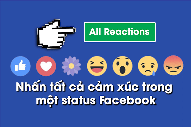 Nhấn tất cả cảm xúc trong một status Facebook