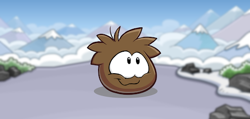 Club Penguin Puffles - The Brown Puffle