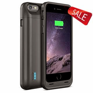 iPhone 6 Battery Case - UNU DX Protective iPhone 6 Battery Case ( 4.7 Inches) [Black] - 3000mAh External Protective iPhone 6 Charging Case / iPhone 6 Charger Case Rechargeable Extended Backup Battery Pack Cover Cases Fit with Any Version of Apple iPhone 6 4.7inch (a.k.a iPhone 6 Battery Pack / ...