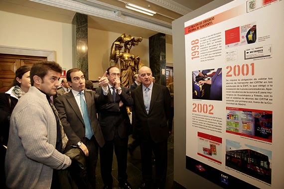 Exposición sobre los 150 años de historia del billete de transporte en Madrid Exposición sobre los 150 años de historia del billete de transporte en Madrid