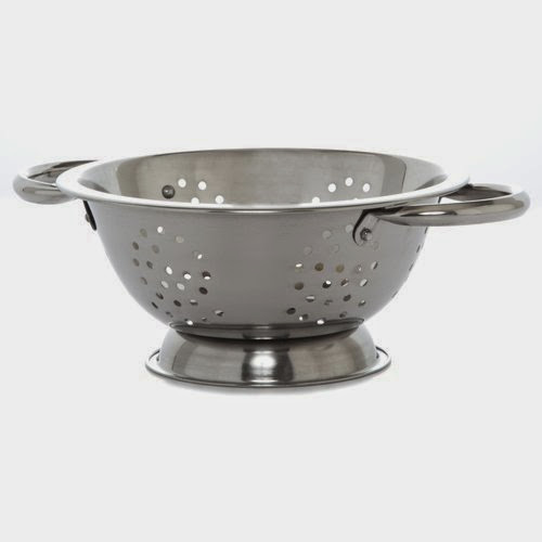  Small Stainless Steel Colander - 6 in