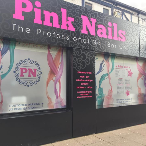 Pink Nails logo