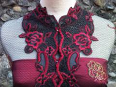 Kebaya Hitam Maroon Kebaya Hitam Maroon