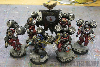 Flesh Tearer squad with jump packs