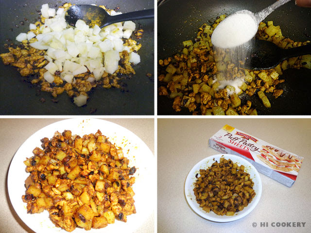Chicken Curry Puffs