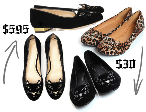 Oh mai... This is new... - Page 22 Charlotte-Olympia-Real-Fake-Cat-Flat-Cheaper-Version