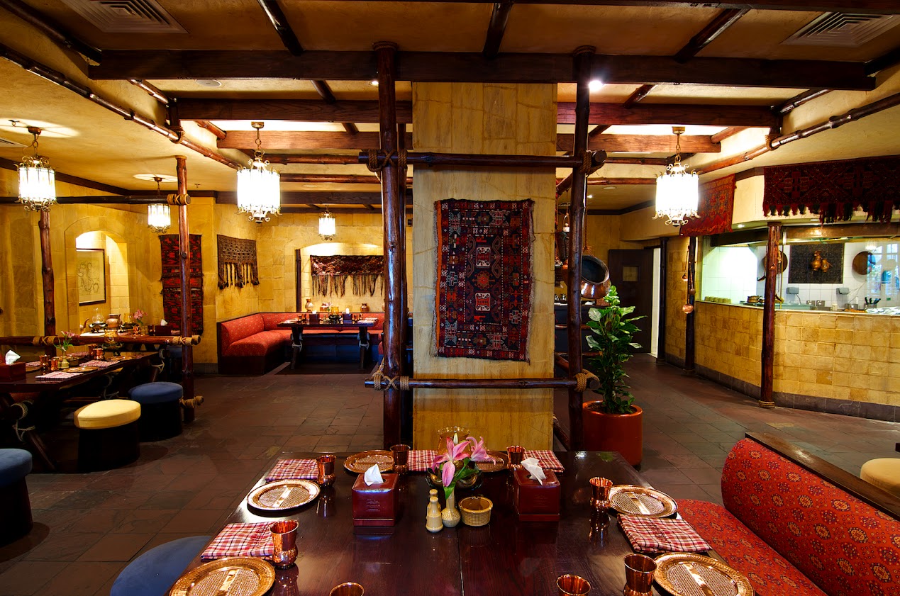 Bukhara Indian restaurant at Kempinski Hotel in Ajman