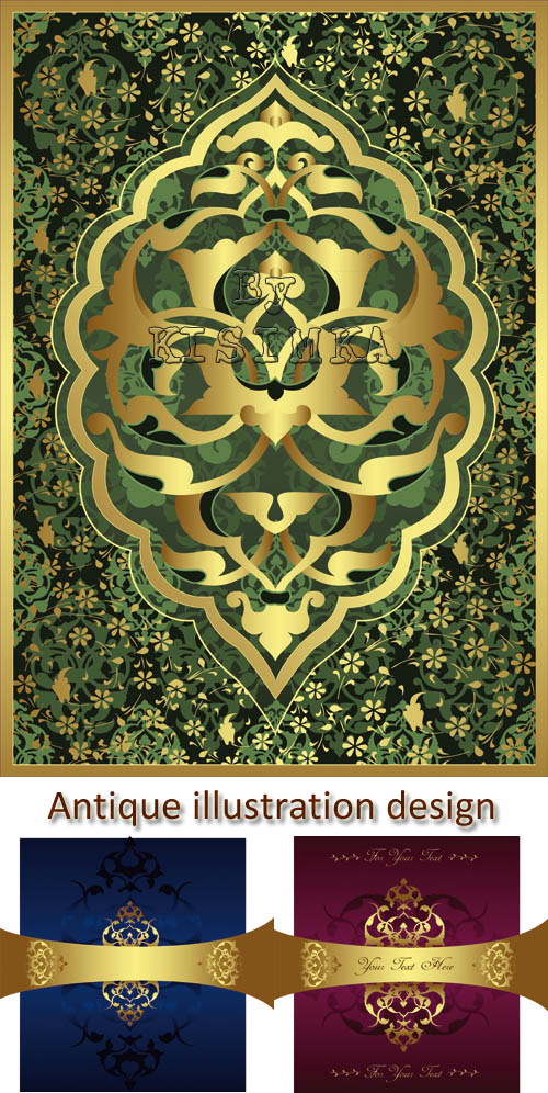Stock: Antique ottoman illustration design Stock: Antique ottoman illustration design