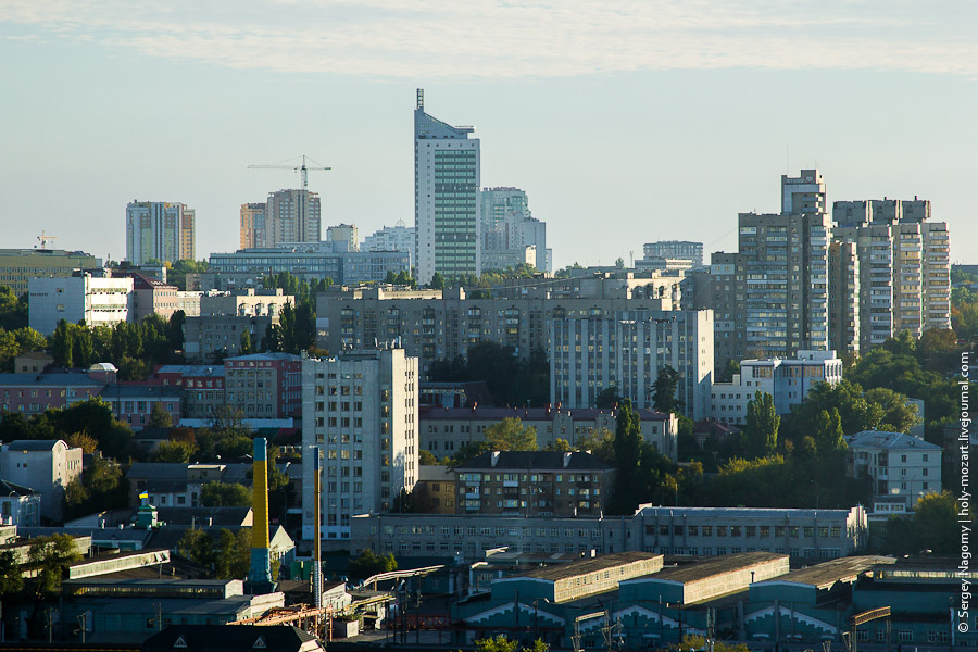 Киев с 19-го этажа