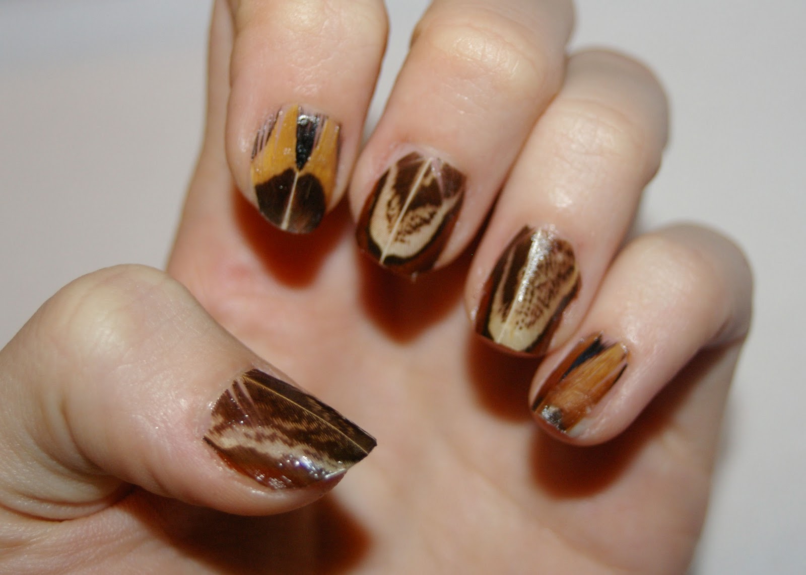 9. Nail Designs with Crow Feathers - wide 2