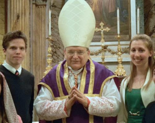 Cardinal Burke Calls Young Converts Beautiful Image Of God Grace