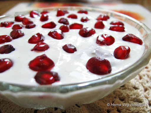 Pomegranate Raita