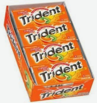  Trident Tropical Twist 18 Pc 12 Count Case Pack 12 Trident Tropical Twist 18 Pc 12 Count Case Pack