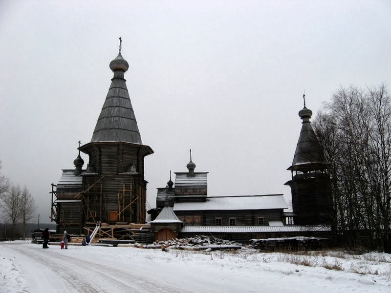 Кенозерский нацпарк - зимняя природа и жизнь Архангельской области