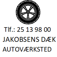 Jakobsens Dæk og Serviceværksted ApS logo