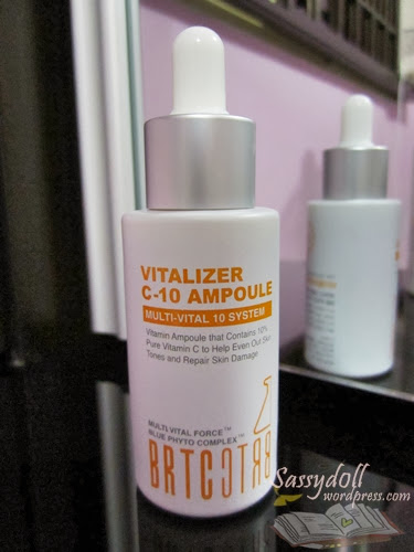 Review# BRTC Vitalizer skincare range says bye bye to dull skin! | Sassyd0ll