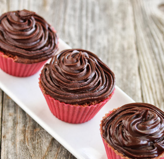 close-up photo of Chocolate Cupcakes