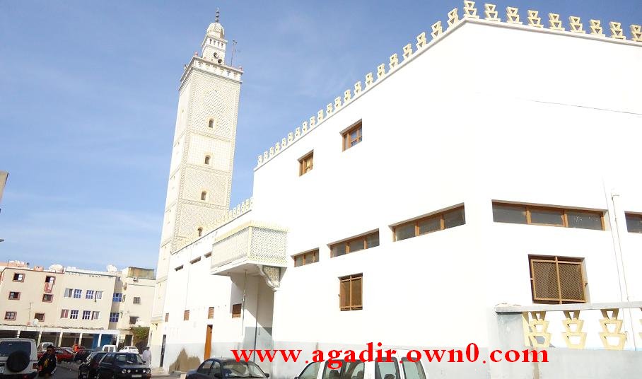 مسجد السنغال اقدم مسجد في اكادير بعد الزلزال DSC01178