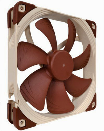  Noctua 140mm Premium Quiet Quality Case Cooling Fan NF-A14 FLX