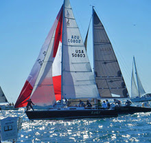 J/105 Loki sailing Miami to Nassau, Bahamas Race