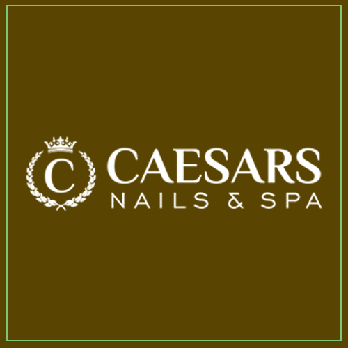 Caesar's Nails & Spa logo