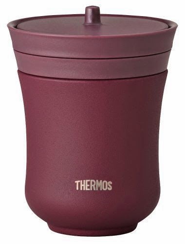  THERMOS vacuum insulation teacup 200ml red bean JCZ AZ-200