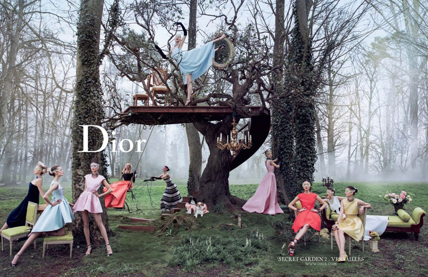 ＊Dior的秘密花園 Dior Secret Garden：凡爾賽精靈搖晃著鞦韆！ 3