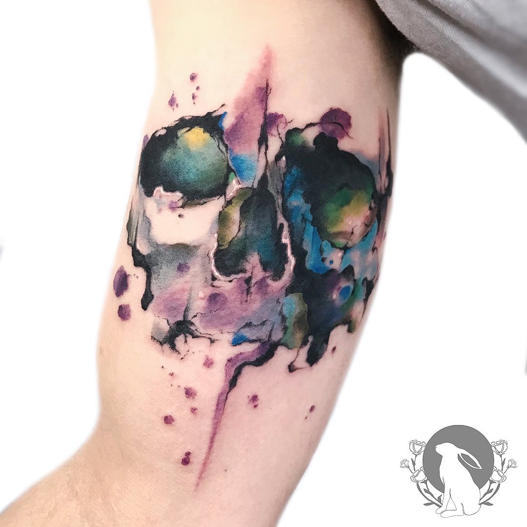 Colorful tattoo