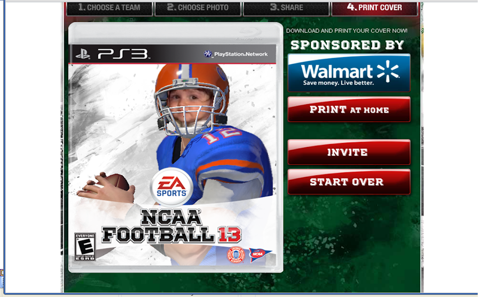 Bubbles on the cover of #NCAAFootball13