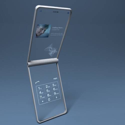 Apple i transparent Mobile Phone
