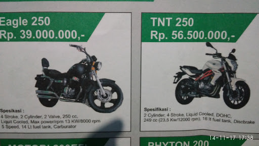 41 kredit benelli tnt 250