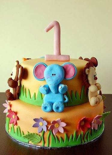 Zoo Birthday Cakes