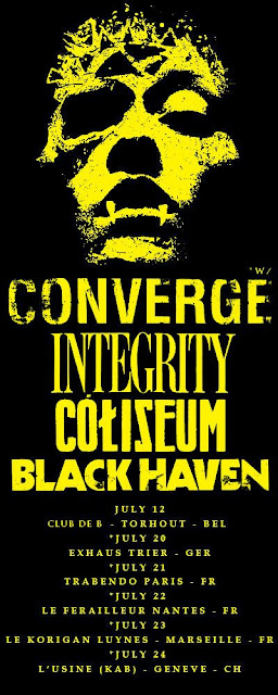 Converge / Integrity / Coliseum / Black Haven / Amen Ra @ Le Trabendo, Paris 21/07/2008