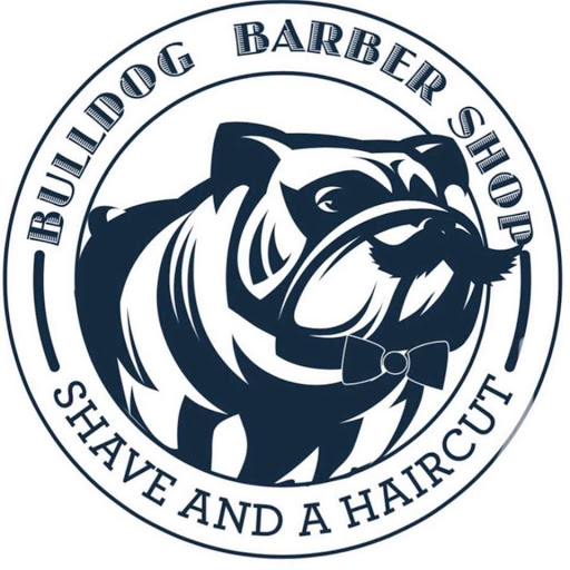 BULLDOG BARBER SHOP logo